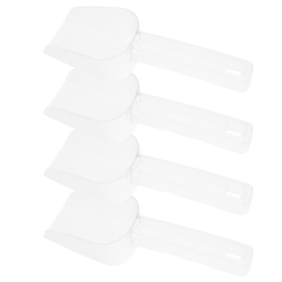 unbranded  4 Pcs Flour Scoops for Canisters Clear Mini Ice Cube