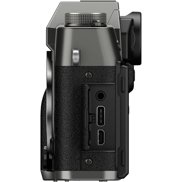 FUJIFILM X-T30 III Mirrorless Camera Body (Charcoal Silver