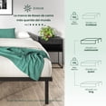 thumbnail image 4 of Base De Cama Plegable de Metal Matrimonial Zinus Caleb de Montaje Fácil, 4 of 9