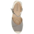 thumbnail image 5 of Journee Womens Ashlyn Wedge Heel Espadrille Sandals, Widths Available, 5 of 9