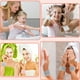 thumbnail image 4 of 4 pares de muñequeras de Spa para lavarse la cara, muñequera absorbente para mujeres, evita que se derrame líquido, 4 of 5