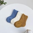 thumbnail image 5 of Toddler Socks Unisex Baby Crew Socks for Infant Boys Girls Stretchy Cotton Socks Kids 0-36 Months, 5 of 8
