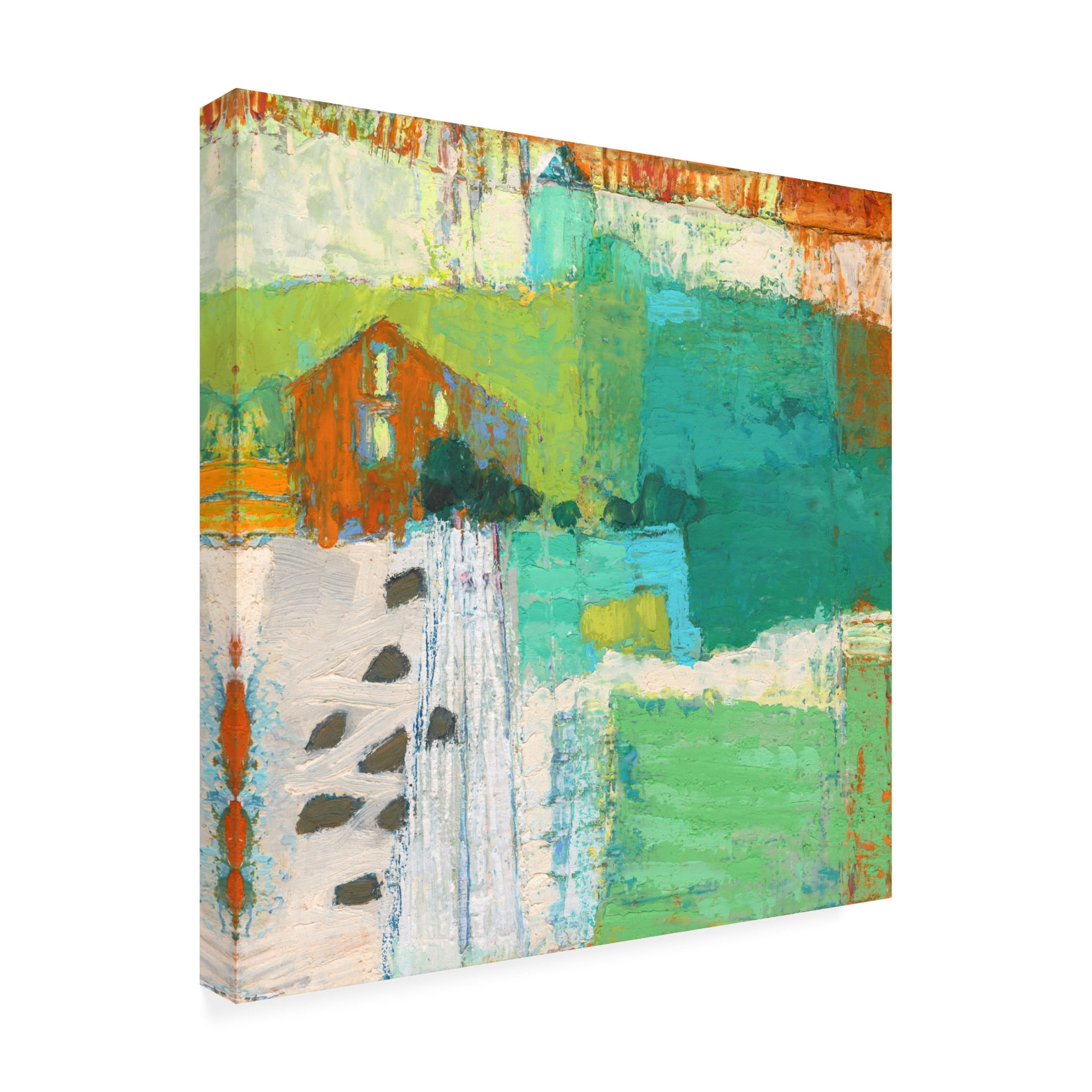 Trademark Fine Art Sue Jachimiec  Kitts Hill Barn Canvas Wall Art
