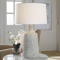 thumbnail image 3 of Uttermost Scouts Farmhouse Steel and Ceramic Table Lamp in Gray/Off White, 3 of 7