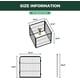 thumbnail image 3 of SSyaoA Rollick Unleashed Dog Playpen for Indoor, Yard, RV Camping, 24 inch 4 Panels for Small and Puppy Dogs, Black│Patented, 3 of 12