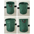 thumbnail image 5 of Heavy Duty PP Garden Waste Bag With Reinforced Handles, Foldable Outdoor Reusable Yard Sack For Leaves And Debris, Extra Large Capacity Compost Tote For Lawn, 300L, 5 of 6