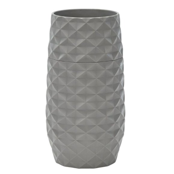 Jarrón Amaranth Vase Company, gris frío, resistente a los impactos