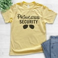 thumbnail image 2 of Kids Princess Security Shirt, Youth Kids Boy Girl T-Shirt, Funny Princess Shirt, Princess Vacation Theme Park T, Yellow, X-Small, 2 of 4