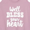 thumbnail image 3 of Instant Message - Well Bless Your Heart - Women's Racerback Tank Top, 3 of 6