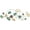 Gold, Gold, Gray, variant on Miumaeov Metal Wall Art Hanging Sculpture Decor 3D Flowers Leaves Gold+White 132*72cm