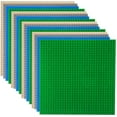 thumbnail image 1 of Classic Baseplates Building Plates for Building Bricks 100% Compatible with All Major Brands-Baseplate, 10" x 10", Pack of 16 (Multicolored), 1 of 7