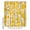 Yellow, variant on Abstract Yellow Bathroom Shower Curtains with 12 Hooks Polyester Waterproof Shower Curtain for Stalls and Bathtubs Geometric Color Block Minimalist Decorative Bathroom Privacy Curtain 48x72 Inches