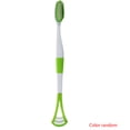 thumbnail image 2 of tredstone Tongue Scraper Green Tea Toothbrush Oral Cleaning Tongue Cleanering Fresh Breath Remove Coating Brush Random Color, 2 of 8