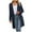 Navy, variant on Lindreshi Cardigan Sweaters for Women Lightweight Women's Fashion Top Cardigan Pocket Medium and Long Term Outwear Long Sleeve Coat