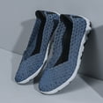 thumbnail image 2 of Dakaela Flats Shoes Women Round Toe Slip on Ballet Loafers Mesh Knit Ladies Casual Walking Sneakers, 2 of 6