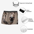 thumbnail image 3 of Fotbe Funny Horse Faces Expressions Calzoncillos Tipo Boxer con Bolsa de Soporte Total para Hombre, X-Temp Fresco, Transpirable y de Secado Rápido-Medium, 3 of 5