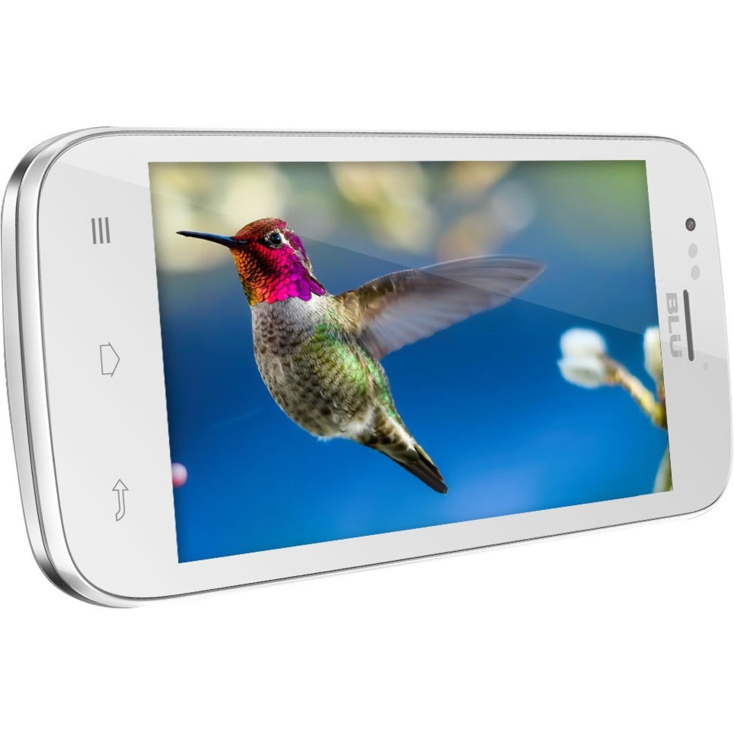 BLU Studio 5.0 II D532U 4 GB Smartphone, 5" LCD 480 x 854, Dual-core (2 Core) 1.30 GHz, 512 MB RAM, Android 4.2 Jelly Bean, 4G, White - image 4 of 4