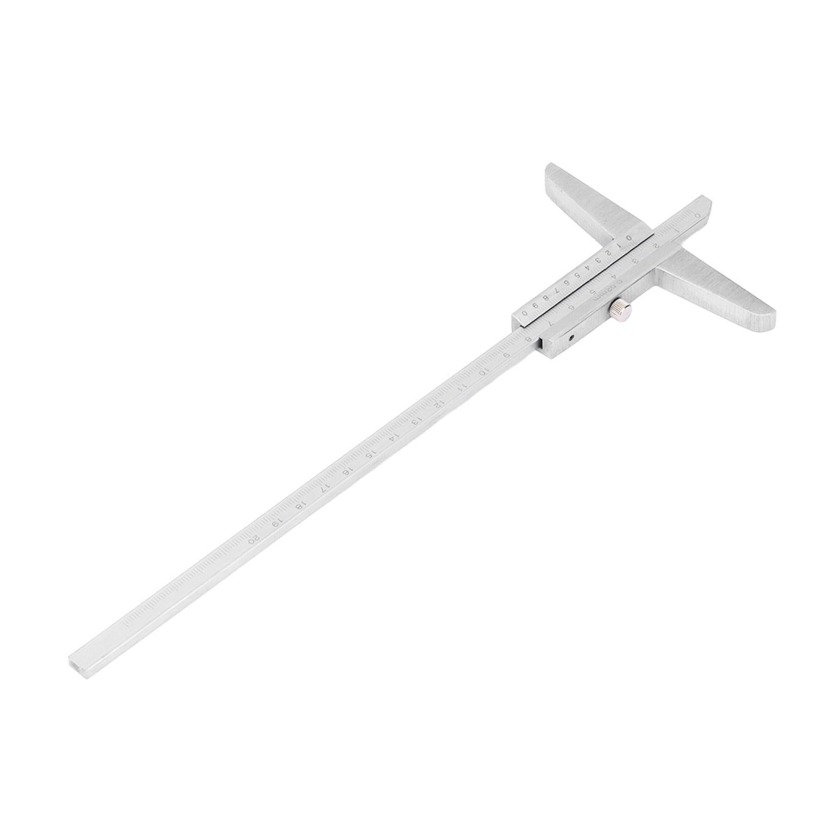 Vernier Calipers, Non Gravel High Carbon Steel Accurate Depth Vernier