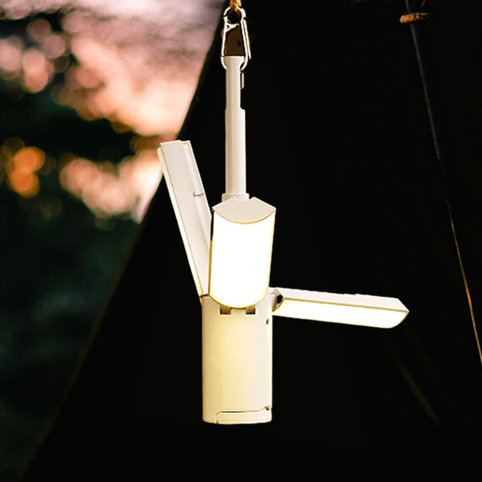 Camping Lantern Lighting Portable 3 Modes Folding Hanging Light Lantern Outdoor Light for Traveling Garden Hiking Backpacking Style B 3600mAh