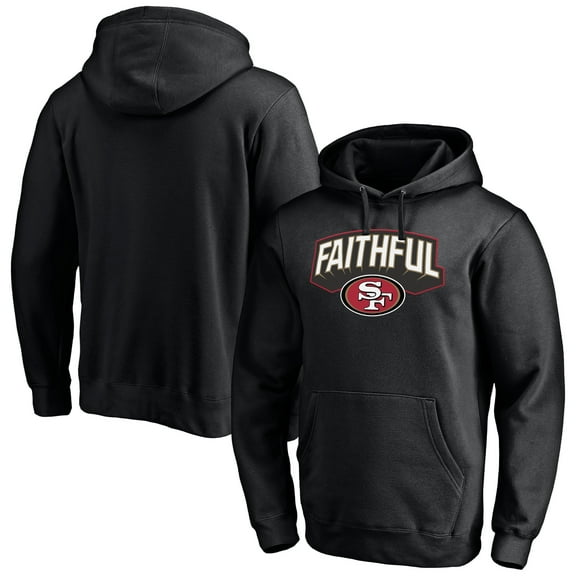 Men's Black San Francisco 49ers Hometown Collection Sweep Pullover Hoodie