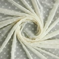 thumbnail image 2 of Zelouf Isabella Chip Dot Crepe Chiffon  , Sewing, DIY, Crafts Fabric by the Yard, Ivory, 3 Yard, 2 of 3