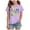 Light Purple, variant on Staki Christmas Tshirts Shirts for Girl Christmas Shirts for Girl Funny Graphic Print in Winter Classic Tee Tops(Blue,5-6 Years)