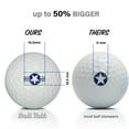 thumbnail image 4 of Ball Tatt - Air Force Golf Ball Stamp Self-Inking Quick-Dry Waterproof Ball Stamper, 4 of 7