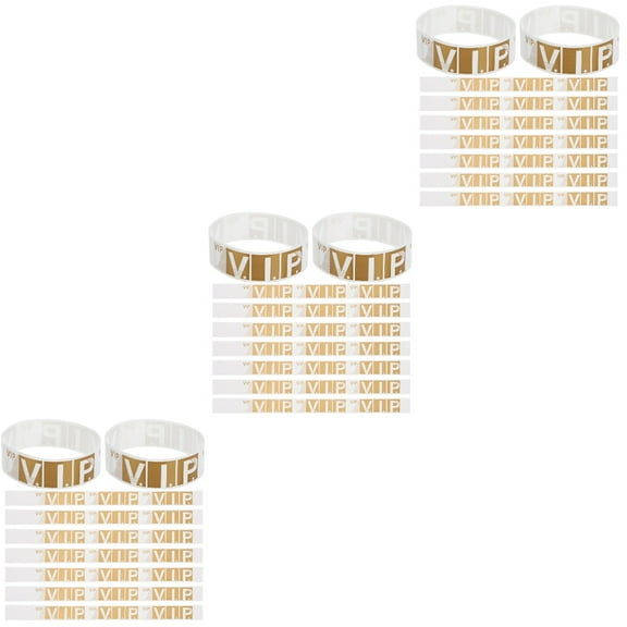 300 Pcs   VIP Wristbands Events Concerts Party Wristbands Bracelet Wrist Bands Arm Bands