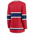 thumbnail image 3 of Women's Fanatics Red Montreal Canadiens Home Breakaway Jersey, 3 of 3