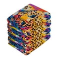 thumbnail image 4 of BZSMCE Towel Cotton Face Towel Soft Hand Towels Fashion Radiant Leopard Twins Pattern, 4 of 9