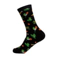 thumbnail image 4 of Byworldtasic Green Socks St. Patricks Day Socks Novelty Funny Patterns Cotton Socks Festival Gifts, 4 of 5