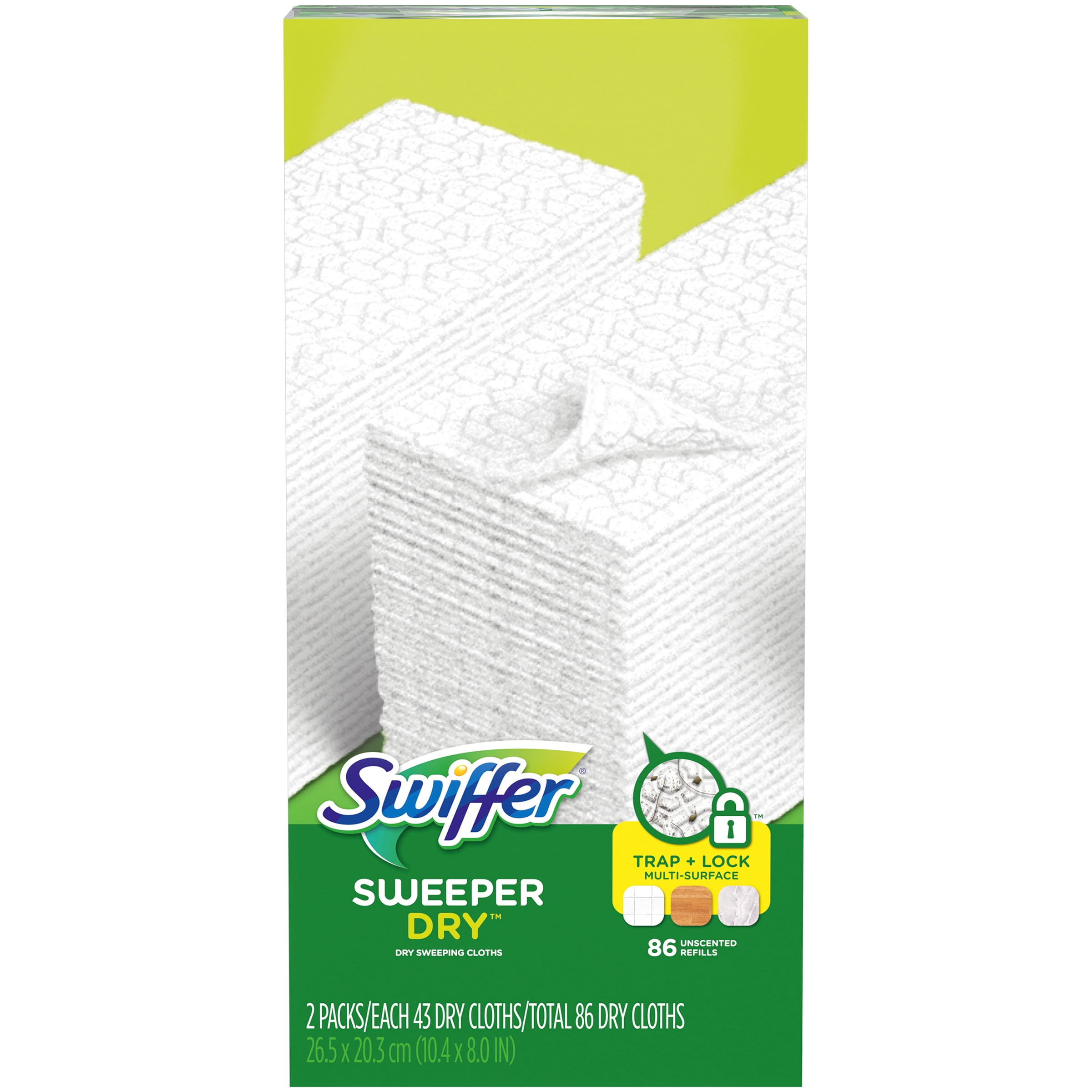 Swiffer Sweeper Dry Sweeping Pad, Multi Surface Refills for Dusters