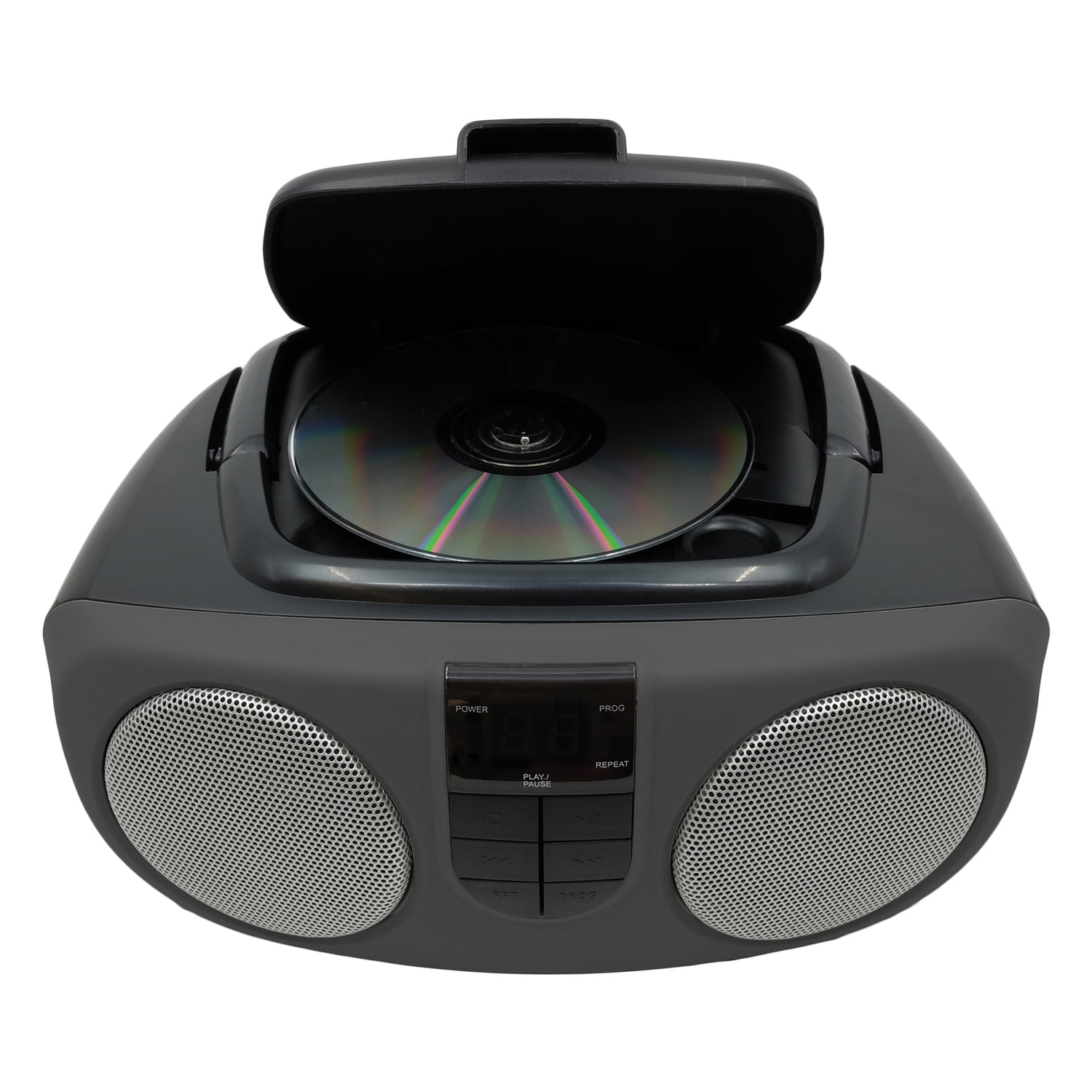 Proscan PRCD243M CD Radio Boombox with Accessories, Black