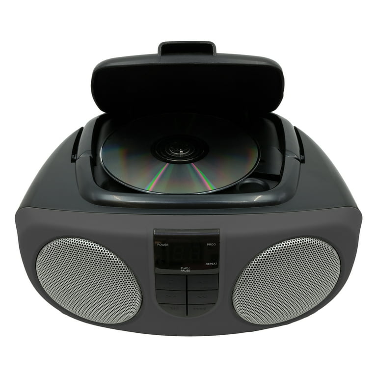 Proscan Portable CD Radio Boombox, Green, PRCD243M 