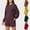 Purple Womens Clothes, variant on The Big Save of The Day kttectoa Outfits for Women Womens Athleisure Clothing Trendy Casual Outfits Lounge Sets Solid Long Sleeve Round Neck Pullover Tops and Shorts 2 Piece Outfits for Women