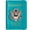 Light Blue, variant on RFID Blocking Passport Holder for Women Men, Leather Passport Travel Wallet with 3D Metal Badge, Travel Document Holder Cover Accessories (Pink)