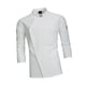 thumbnail image 5 of Chaqueta de chef con botones oblicuos, manga larga, disfraz de chef, ropa de cocina, ropa de chef L, 5 of 9