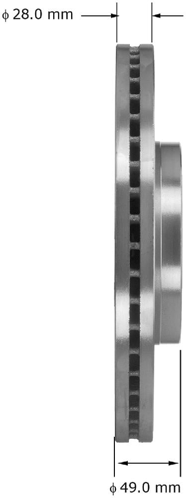 Bendix PRT6036 Premium Brake Rotor
