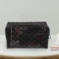 thumbnail image 3 of FENGGUIQU Black Nylon Makeup Bag 3Pcs for Packing Use Lightweight and Multipurpose, 3 of 8