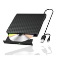 thumbnail image 3 of External Blu Ray Drive for Laptop PC CD DVD Read/Write Player Portable 3D Blu Ray Drive Compatible ,Compatibility, 3 of 5
