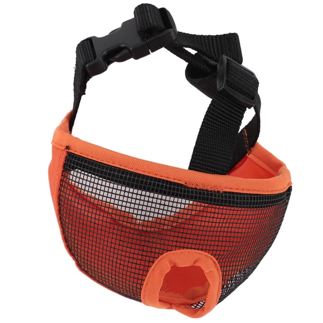 Adjustable Short Snout Dog Muzzle, Breathable Mesh For Biting Chewing, Training, Licking And Grooming