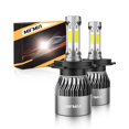 thumbnail image 1 of Bombillas LED MIFMIA H4 9003 6000K 36000LM Paquete de 2 Impermeables, 1 of 5
