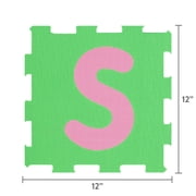 Play Day Alphabet Foam Mat, 28 Pieces