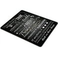 thumbnail image 4 of Gaming Mouse Pad Christian Inspirational Quotes Bible Verse Scripture Proverbs Quote Custom Design, Philippians Black and White Chalkboard Art, 4 of 6
