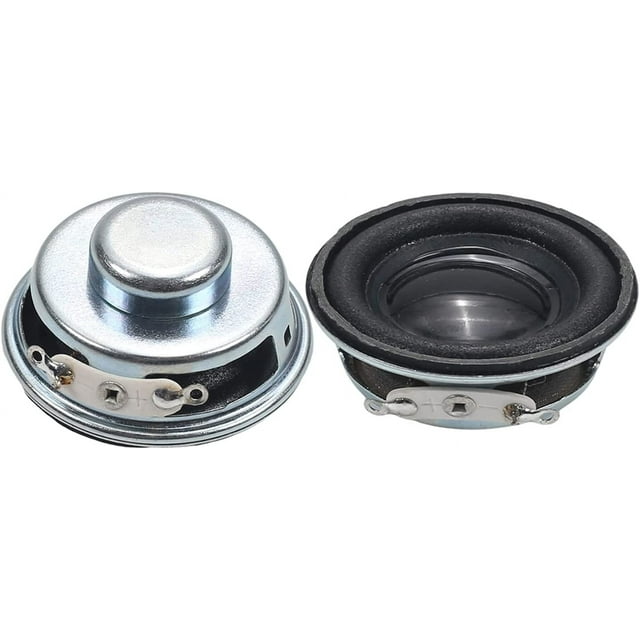 HUGFEGWE Haut-Parleur Magnétique 3W 4 Ohms Diamètre 40mm Forme Ronde Remplacement Haut-Parleur U2536-17840