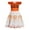 A03591-Orange, variant on Benylion Girls Moana Costume Princess Dress Pajamas Nightgowns for Toddler Kids Sleepwear Flutter Short Sleeves Nightie Dress Outfit Outfit 5-6 Years
