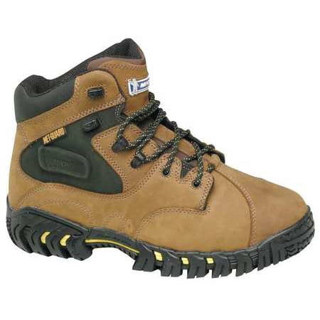 

6 Work Boot 8-1/2 Wide Brown Steel PR