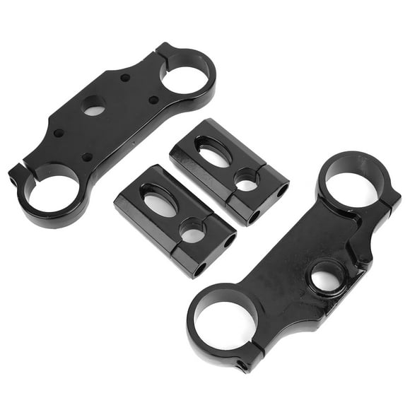 Triple Clamps Assembly,6pcs Handle Bar Casting Tree Clamps Assembly Triple Tree Clamp Class Leading Features