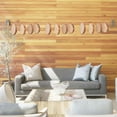 thumbnail image 3 of 30pcs Round Wooden Hanging Chips DIY Hanging Drawing Display Board Decors, 3 of 9
