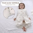 thumbnail image 5 of Pijama Niña Miracle Baby Saco de Dormir para Bebé con Cremallera Bidireccional 1.5tog,de 2 a 3 años, 5 of 5